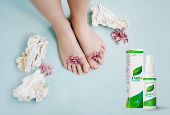 Spray Fresh Fingers, infecção nos pés