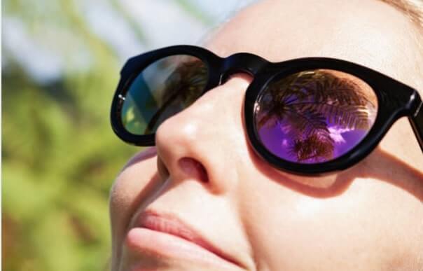 óculos de sol de proteção