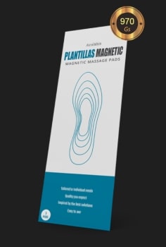 Plantillas Magnetic palmilha para eliminar dores nas articulações e nas costas Portugal