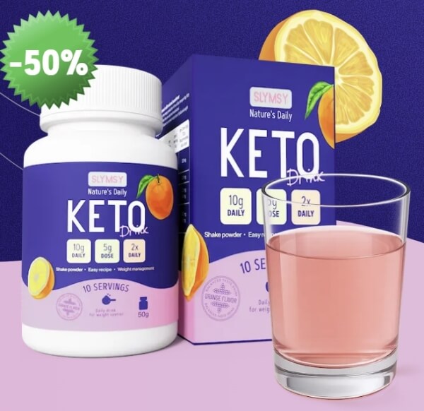 Como tomar Slymsy Nature’s Daily Keto Drink
