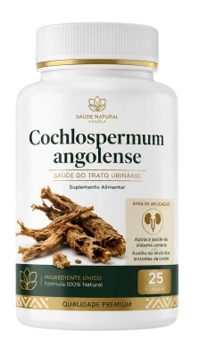cochlospermum angolens Cápsulas Angola